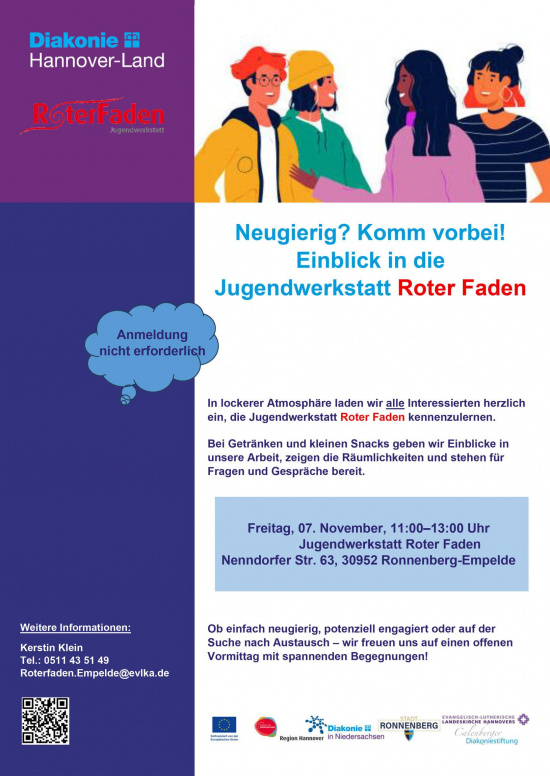 Neugierig? Komm vorbei! Neugierig? Komm vorbei!