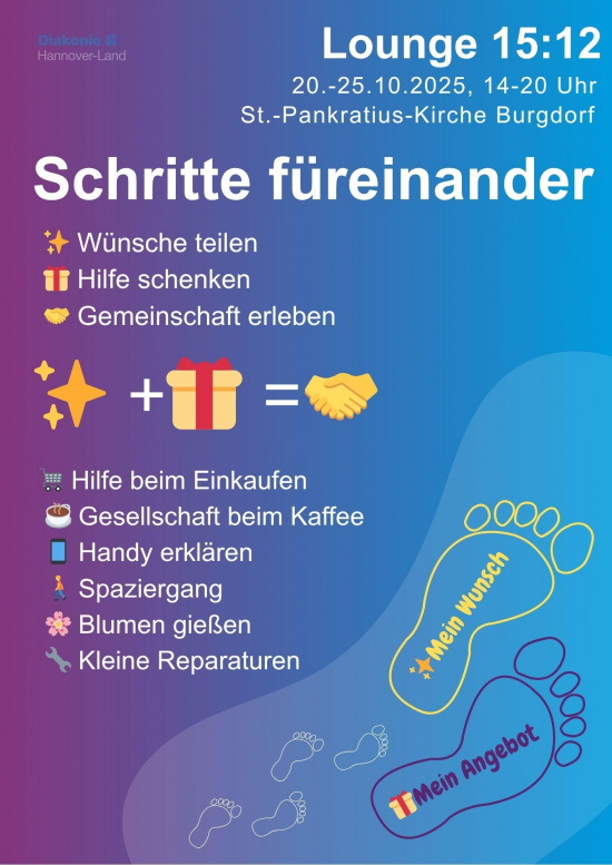 Veranstaltungswoche Lounge 15:12 Veranstaltungswoche Lounge 15:12